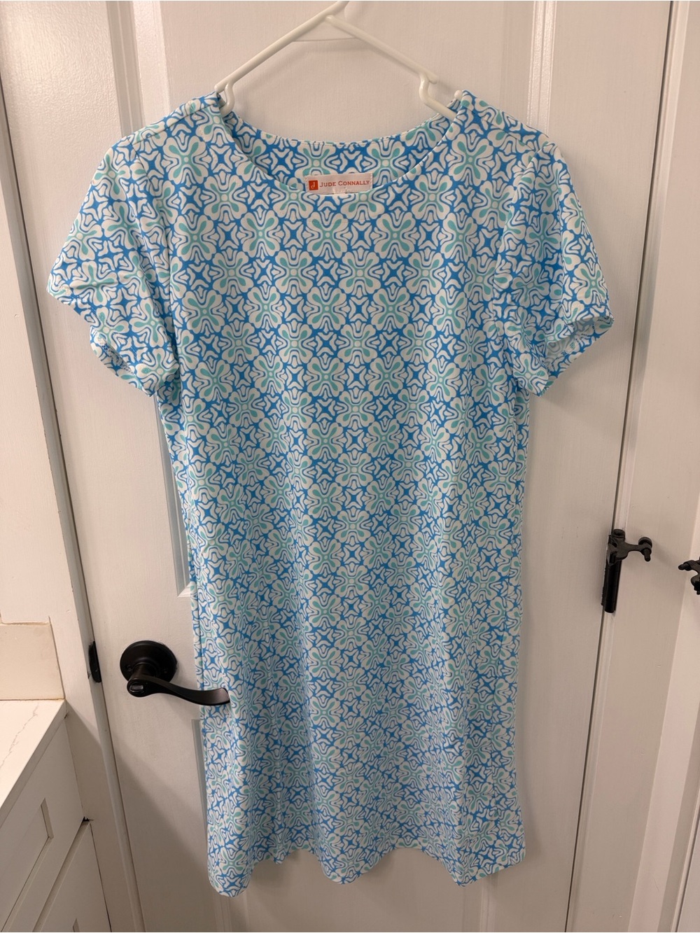 Jude Connally "Ella" Shift Dress in Mayan Medallion Print